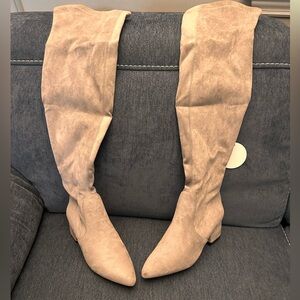 Stylish Suede Knee-High Boots for Sale